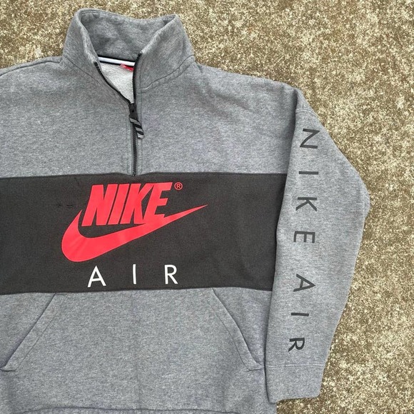 Nike Air 1/4 Zip Sweatshirt Women's Medium - Picture 1 of 5